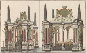 Tomb of William of Orange in Delft, ca. 1790 by Carel Frederik Bendorp (I) (possibly)