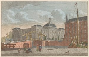 Stock Exchange in Rotterdam, ca. 1790 by Carel Frederik Bendorp (I)