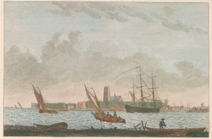 Dordrecht from the Merwede, ca. 1790