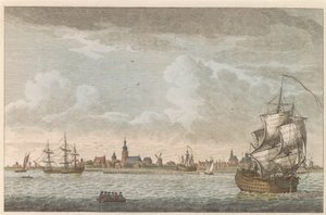 View of Hoorn, ca. 1790 by Carel Frederik Bendorp (I)