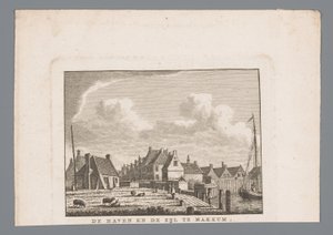 Harbor and Sluice in Makkum