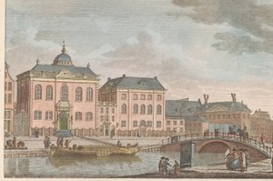 High German Synagogue in Amsterdam, ca. 1790
