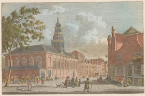 Walloon Church in Rotterdam, ca. 1790 by Carel Frederik Bendorp (I)