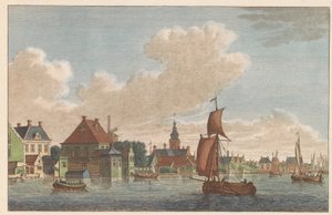 Westzaandam, ca. 1790 by Carel Frederik Bendorp (I)