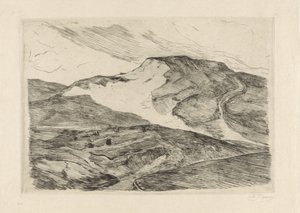 Dune Scene with Women Spreading Nets by Carel Nicolaas Storm van 
