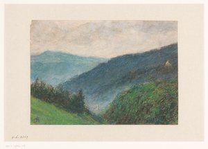 Hilly Landscape Near Baden-Baden