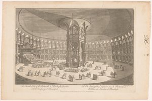 View of the Interior of the Rotunda in Ranelagh Gardens, London, with a Company at Breakfast by Carington Bowles