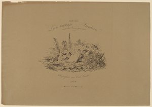 Six Landscape Studies from Nature by Carl August Lebschee