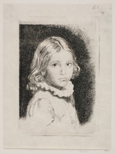 Portrait of Clara Emilie Rose Bloch by Carl Bloch