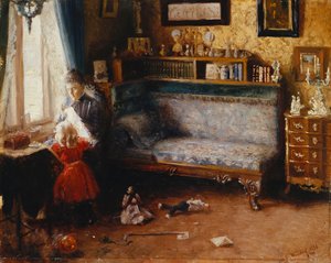 Helping Mother, 1892