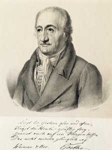 Portrait of Johann Wolfgang von Goethe