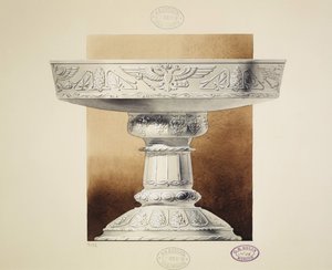 Design of a Bowl for pickles. Series The Dowry of Grand Princess Maria Pavlovna