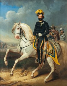 Portrait of King Charles XV of Sweden, Mid 19th Century
