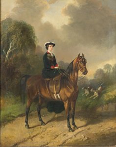 Empress Eugenie on Horseback
