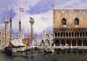 The Piazzetta di San Marco, Venice