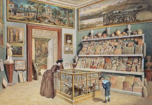 The Apse Room with Roman Bricks by Carl Goebel d. J.