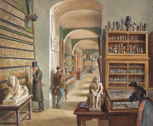 The Second Cabinet of the Egyptian Collection by Carl Goebel d. J.