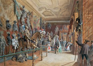 The Armory III of the Ambras Collection by Carl Goebel d. J.
