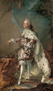Portrait of Frederik V in Anointment Robe by Carl Gustaf Pilo