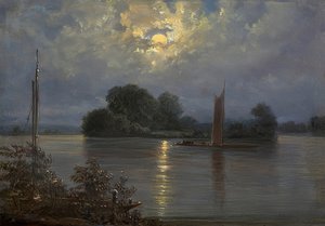 Full Moon at Pillnitz