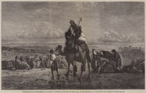 Preparing for an Encampment at Palmyra by Carl Haag