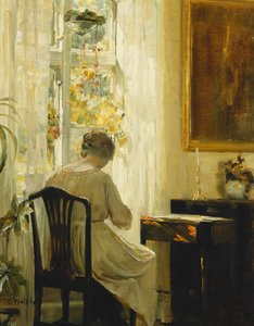 A Woman in an Interior