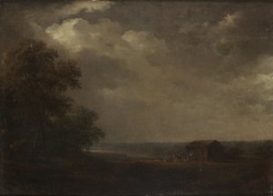 Landscape with House and Cattle