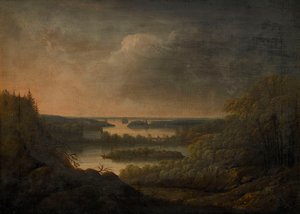 View over Velamsund Manor