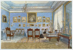 The Salon of Madame Hanska in St. Petersburg