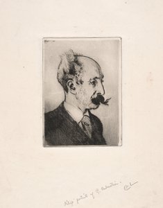 Baron Gustaf Cederström by Carl Larsson