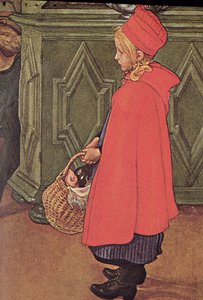 Bringing Home the Shopping by Carl Larsson