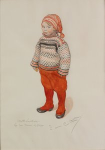 Matts Larsson by Carl Larsson
