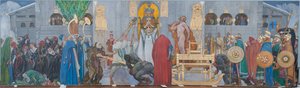 Midwinter Sacrifice by Carl Larsson
