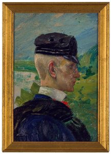 Portrait of a Boy. Study for Morning Prayers by Carl Larsson