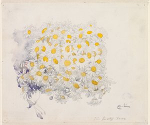 Oxeye Daisies by Carl Larsson