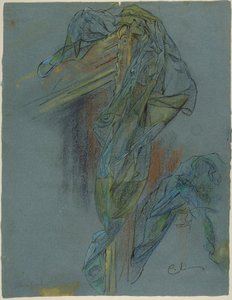 Study of a Frame and Drapery of Boucher