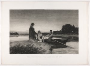 The Priest is Brought Across the River to a Sick Person