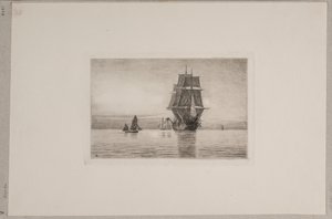 Quiet Evening in the North Sea by Carl Locher