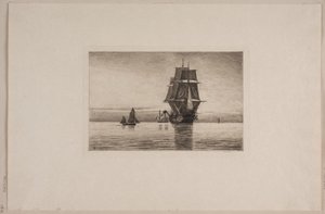 Quiet Evening in the North Sea by Carl Locher