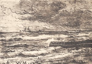 Storm at Tisvilde