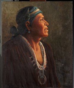 Ta-otza-begay, also called Meguelito, Navajo Medicine Man