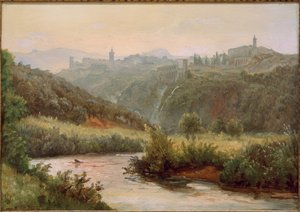 View of Tivoli and the Waterfalls