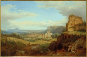 C.Morgenstern, View of Terracina