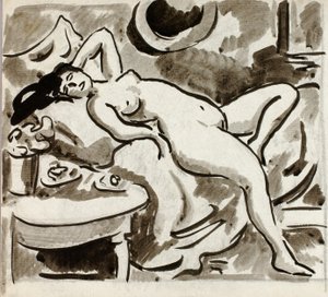 Reclining Female Nude