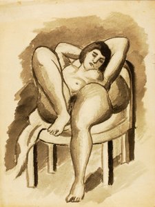 Seated Female Nude