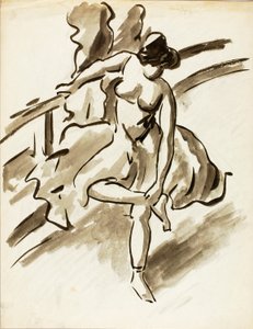 Standing Female Dancer