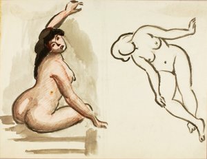 Two Female Nudes
