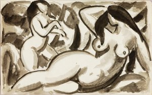 Two Female Nudes