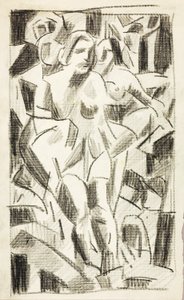 Two Figures by Carl Newman
