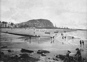 Hastings Old Town and Beach, c1896